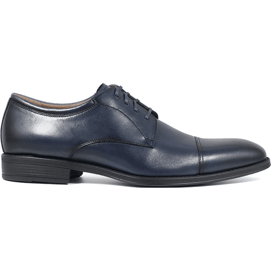 Florsheim Mens Shoes Amelio Cap Toe Oxford Navy 14243-410