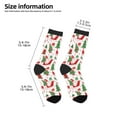 thumbnail image 2 of Fuzoiu Gnomes Merry Christmas Print Kids Socks For Boys Girls,Grip Crew Socks with Non Slip,Lightweight Stretch Crew Socks,Toddlers Crew Boot Socks, 2 of 5