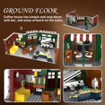 thumbnail image 2 of Set de construcción INSOON Coffee House con luz LED 1589 piezas 10+ Y, 2 of 9