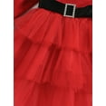 thumbnail image 6 of Bmnmsl Baby Girl 2Pcs Christmas Off Shoulder Long Sleeve Tulle Dress Headband Set, 6 of 6