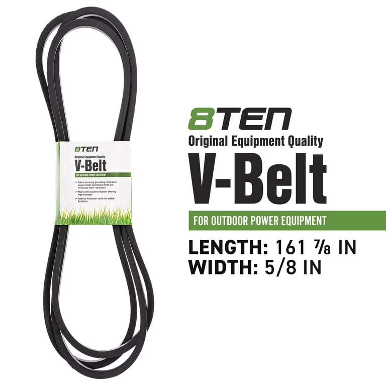 8TEN Deck Belt for Toro Titan ZX4800 117-7325 133-1166 48 inch 810