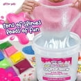 thumbnail image 2 of Jumbo Crystal Clear Slime Kit | Glitter Galz | 4 lb Bucket for Kids | Endless Slime-Making Kit with 39 Add Ins | Sensory Toy for Girls and Boys | Birthday Party Favors | Fun Group Play| Ideal Gifting, 2 of 7
