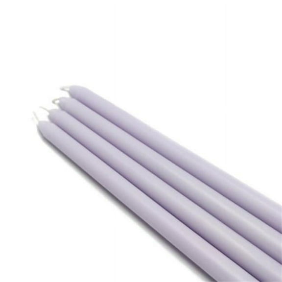 CEZ-081-12 12 in. Taper Candles, Lavender - 144 Piece