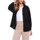 thumbnail image 1 of Camisas de pana INSPIRE CHIC para mujer, chaqueta casual de manga larga con botones, color negro, 1 of 6