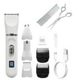 thumbnail image 1 of YOPTOP Dog Clippers, Rechargeable Cordless Electric Pets Hair Trimmers Shaver Shears for Dogs and Cats, Professional Pet Grooming Clipper Set, White, 1 of 7