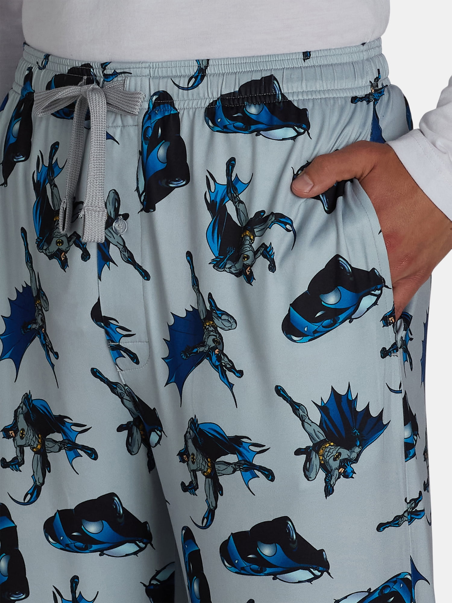 Batman Men's Pajama Sleep Pants, Sizes S-3XL