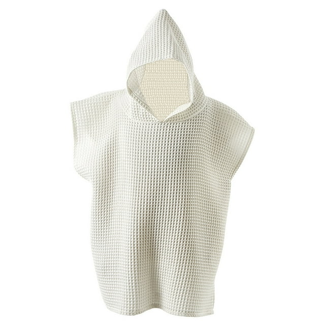 Toimothcn Ensembles de Pyjamas pour Bébés Garçons Manches Courtes Décontracté Couleur Unie Poncho à Capuche Robe Extensible Pjs Braetahble Coupe Ample Vêtements de Nuit Confortables Vêtements de Maison pour Garçons