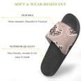 thumbnail image 3 of GZHJMY Stylish Slides for Women Men, Heart Signs Pink Leopard Print Soft Flexible Slip-on Sandals Slippers, 3 of 7