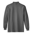 thumbnail image 6 of Mafoose Men Interlock Knit Mock Male Turtleneck Sweaters Steel Grey S, 6 of 6