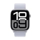 thumbnail image 2 of Apple Watch Series 10 46mm (MWWN3) Aluminio Plata Loop Tela Azul Nube, 2 of 3