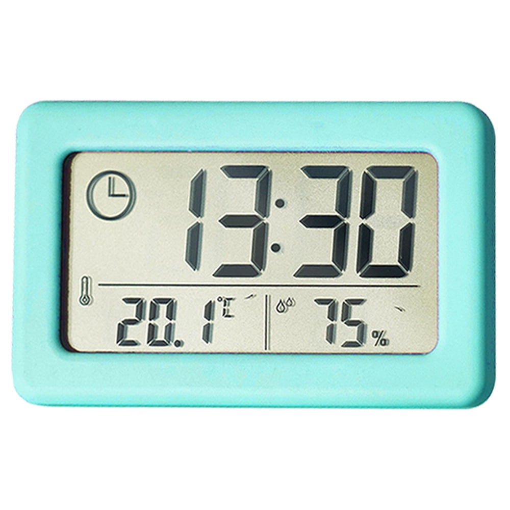 Atomic Clock with Outdoor and Indoor Temperature SelfSetting Alarm