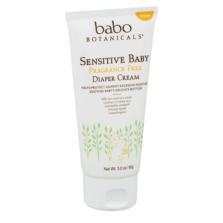 Sensitive Baby Fragrance Free Zinc Diaper Cream HSA/FSA Eligible