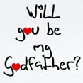 thumbnail image 2 of CafePress - Be My Godfather? Infant Bodysuit - Baby Light Bodysuit, Size Newborn - 24 Months, 2 of 4