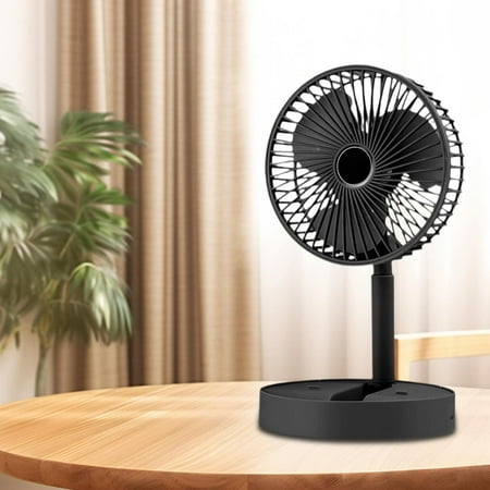 

Fans Telescopic Folding Fan 2024 New Portable USB Rechargeable Desk Fan For Travel Silent Stand Up Fan Wireless Folding Oscillating Compact Floor Standing Fans For Dorm ＆ Bedroom by Niaviben
