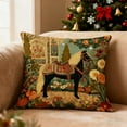 thumbnail image 7 of Hometravel Animals Series Horse Theme, Vintage Style Home Decor Pillow Cover, Equestrian Pattern Car Accessory and Office Nap Pillow, 7 of 7