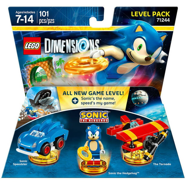 helt seriøst tjære Berygtet LEGO Dimensions Sonic The Hedgehog Level Pack (Universal) - Walmart.com
