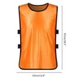 thumbnail image 1 of Chaleco de entrenamiento para niños, 10 Uds., Jersey de práctica de entrenamiento para niños, Pennies, Baberos de entrenamiento de fútbol, durabilidad mejorada, 1 of 8