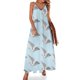 thumbnail image 1 of Nuevo vestido sin mangas con diseño de grulla de papel de origami, vestido de noche para mujer, vestidos de baile para mujer, vestidos formales para ocasiones especiales, 1 of 7