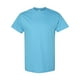thumbnail image 1 of Gildan - Camiseta básica de manga corta Modelo Heavy Cotton para hombre - 100% algodón gordo (Paquete de 5) (Cielo) Gildan UTBC4807_sky, 1 of 2