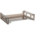 thumbnail image 2 of Business Source, Side-loading Stackable Letter Trays, 1 Each, Smoke, 2 of 2