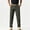 Army Green, variant on WIZUTIZ Men's Straight Leg Cargo Work Pants Multi Large Side Pockets Reinforced Trousers For Work Hiking Camping Travel Outdoor Daily Casual