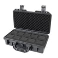 thumbnail image 2 of lionlar Portable Watch Case Shockproof Bracket Storage Box Collection Gift with Carrying C Black with 10, 2 of 9