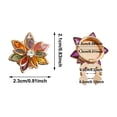 thumbnail image 3 of Activewear Shirt Cufflinks, Flower Shape, Classic And Elegant Button Decorations, Blue, 3 of 4