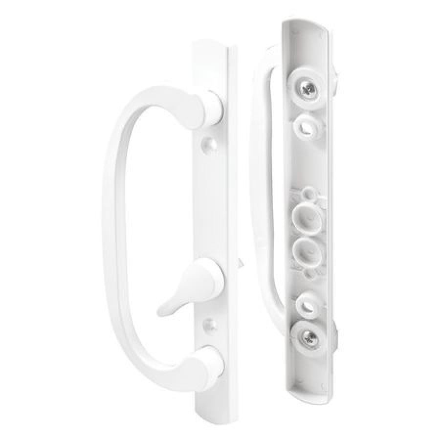TwistIn Patio Door Lock, 19/16 in., Cast Zamak Construction with