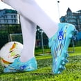 thumbnail image 2 of WAYUTE Boys Sneakers Dynamic Kids Football Shoes with Long Studs and Closure for Youth Training Athletic Shoes Casual Outdoor, 2 of 4