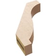 thumbnail image 6 of Ekena Millwork 3"W x 12"D x 16"H Baker Rough Cedar Woodgrain TimberThane Knee Brace, Primed, 6 of 6