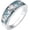 Lotus, variant on Butterfly/Lotus Ring S925 Sterling Silver Butterfly Lotus Turquoise Rings Jewelry Gift for Women Men Size 6-7