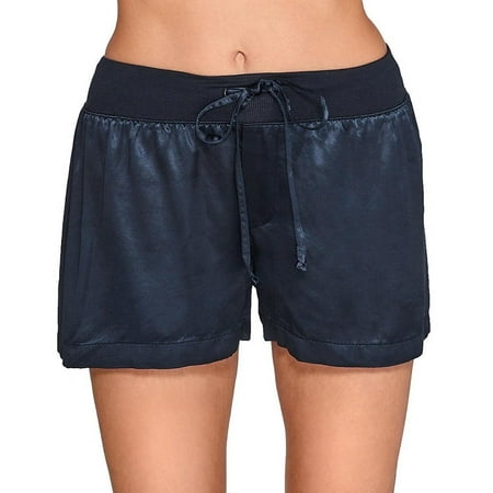 - PJ Harlow Women's Mikel Satin Boxer Short With Draw String - PJSB5