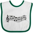 thumbnail image 3 of Inktastic Music Staff Musical Boys or Girls Baby Bib, 3 of 4