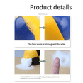 thumbnail image 3 of PU Hand Throwing Ball Elastic Soft Rubber High-End Magic Juggling Ball Acrobatics Props Hand Throwing Ball,A, 3 of 6
