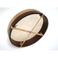 thumbnail image 2 of DOBANI Pretuned Goatskin Head Wood Frame Drum w/ Beater 10"x2", 2 of 4
