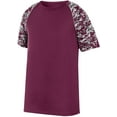 thumbnail image 2 of Color Block Digi Camo Jersey 2Xl Maroon/Maroon Digi/Silver, 2 of 5