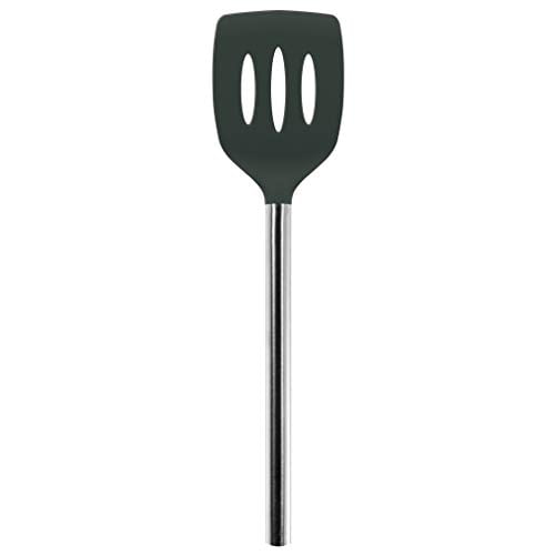 Slate Gray Spreading and Mixing Ergonomic Tovolo Heat Resistant All Silicone Spatula Cooking Kitchen Utensils Non-Stick for Baking Dishwasher Safe Bakeware BPA Free 