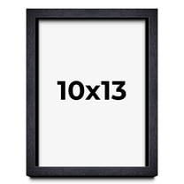 10x13 Shadow Box Frame Black | 1 Inches Deep Real Wood Farmhouse Shadowbox Display Frame | UV