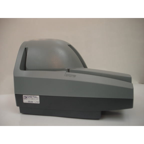 Restored Digital Check TS240 Check Scanner – 100 DPM, Rear Inkjet Endorser, Part No. 153000-62 (Refurbished)