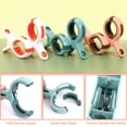 thumbnail image 2 of 12 Pack Beach Towel Clips for Beach Chairs Cruise,Beach Chair Clips for Towels,Heavy Duty Clothes Pins,Pool Chair Clips,Towel Chair Clips,Plastic Strong Towel Clips Hanging Clamps for Chairs, 2 of 7