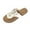 White, variant on VEKDONE Casual Sandals for Women Women's Fashionable Casual Versatile Flower Spring And Summer New Wedge Heel Slippers
