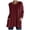Wine, variant on Aueoeo Womens Fall Plus Size Long Sleeve Tunic Tops for Leggings Crewneck Casual Loose Fit Blouse Tee Shirt
