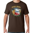 thumbnail image 1 of Mens LAZY DAYS MYRTLE BEACH South Carolina T-shirt, 4XL Chocolate Brown, 1 of 3
