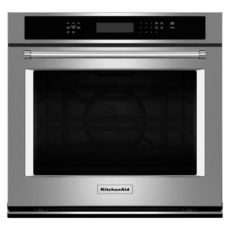 KitchenAid KOSE507ESS 27 inch Stainless Single Wall Oven