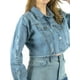 thumbnail image 5 of Chamarra Mujer Mezclilla Con Rasgados y Ruedo Deshilado, 5 of 8