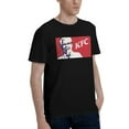 thumbnail image 2 of Kfc Logo Men'S Basic Short Sleeve T-Shirt Fashion Black Small, 2 of 8
