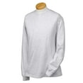thumbnail image 2 of Hanes TAGLESS Men`s Long-Sleeve T-Shirt - Best-Seller, M, Ash, 2 of 4