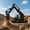 1022pcs A, variant on 1022PCS Technical Excavator Building Block Kit, Tracked Construction Machinery Brick Model, Movable Engineering Vehicle Toy for DIY Assembly & Hobby Display