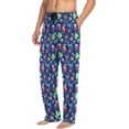 thumbnail image 5 of FREEAMG Ocean Underwater Animals Pajama Pants for Men, Men's Separate Bottoms, Pure Cotton Comfortable Lounge Pants?1?, 5 of 7