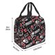 thumbnail image 3 of Easygdp Vintage Skull Casino Bolsa Térmica Premium - Tela Oxford Impermeable, Gran Capacidad, Bolsillo Frontal, Unisex para Trabajo, Escuela, Actividades al Aire Libre y Picnics, 3 of 8